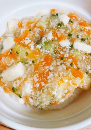 離乳食 献立 中〜完了期 豚丼 麻婆丼-レシピのメイン写真