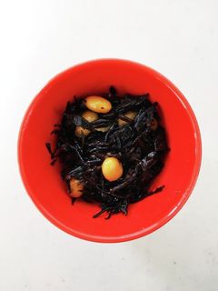 ひじきの梅煮-レシピのメイン写真
