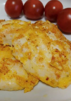 簡単！美味しい♪鶏胸肉のチーズピカタ-レシピのメイン写真