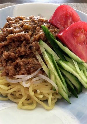 肉みそソバ-レシピのメイン写真