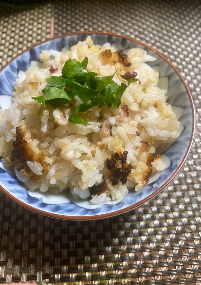 蛸と筍の　春の　炊き込みご飯-レシピのメイン写真