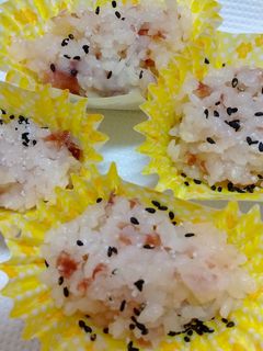 甘納豆のおこわ-レシピのメイン写真