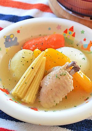 チリの大きな野菜を煮込んだ「カスエラ」♪-レシピのメイン写真