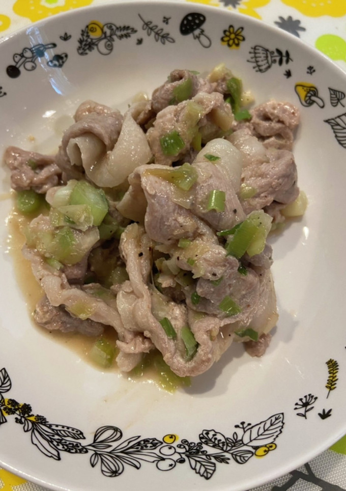 簡単☆豚肉のネギ塩ニンニク炒め-レシピのメイン写真
