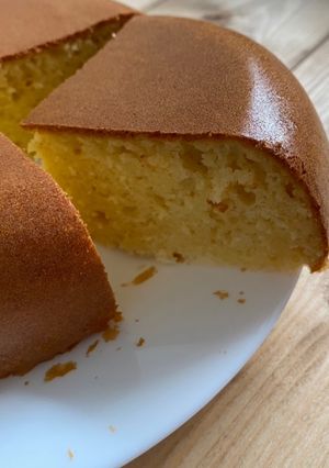 【一人暮らし向き】炊飯器ホットケーキ-レシピのメイン写真