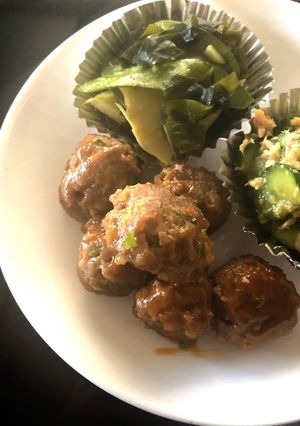 お野菜たっぷり、肉団子の甘酢あんかけ-レシピのメイン写真