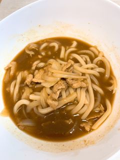 カレーうどん。-レシピのメイン写真