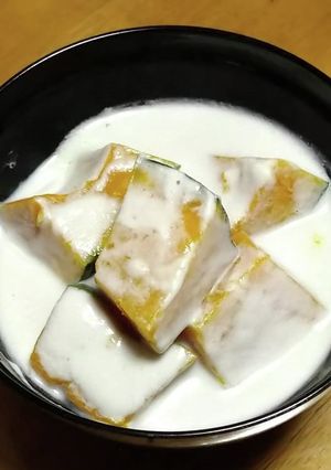 カボチャのココナッツミルク煮-レシピのメイン写真