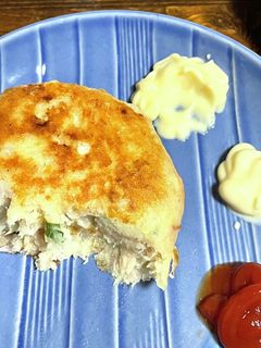 ツナじゃがハンバーグ-レシピのメイン写真