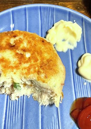 ツナじゃがハンバーグ-レシピのメイン写真