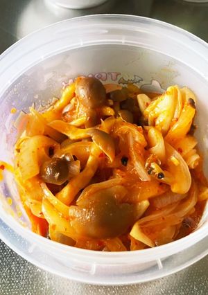 たべるラー油で速攻！レンジ野菜炒め-レシピのメイン写真