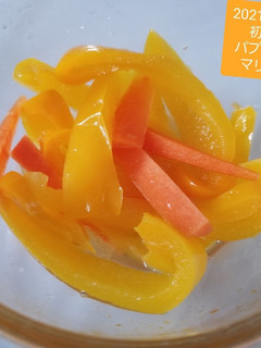 初、パプリカマリネ&人参スティックマリネ-レシピのメイン写真