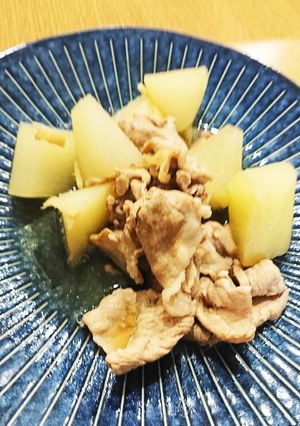 味付けめんつゆだけ！豚肉と大根の煮物-レシピのメイン写真