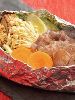 ホイルで簡単すき焼き-レシピのメイン写真
