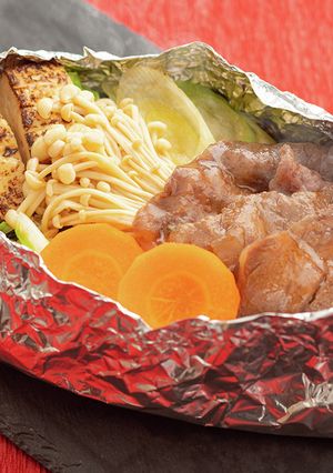 ホイルで簡単すき焼き-レシピのメイン写真