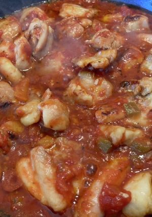 73 チキンのトマト煮込み-レシピのメイン写真
