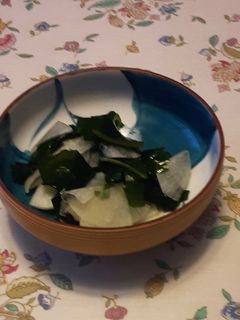 大根とワカメの酢の物-レシピのメイン写真