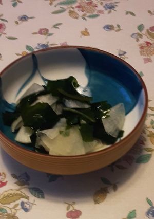 大根とワカメの酢の物-レシピのメイン写真