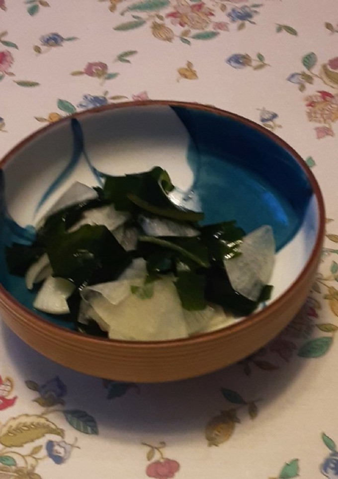 大根とワカメの酢の物-レシピのメイン写真