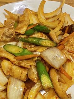 新玉ねぎで回鍋肉風の炒め物-レシピのメイン写真