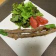 今日のおかず アスパラの肉巻き