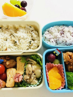 中学生•小学生お弁当きろく2-レシピのメイン写真