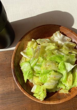 【キャンプ飯】おつまみ春キャベツ-レシピのメイン写真