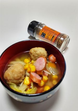 【みんスパ】コンソメスープ✩.*˚-レシピのメイン写真