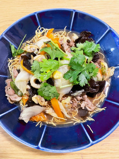 皿うどん?フライ麺?-レシピのメイン写真