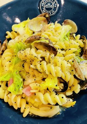 アサリとキャベツのパスタ-レシピのメイン写真