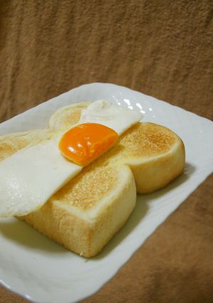 目玉焼きトースト-レシピのメイン写真