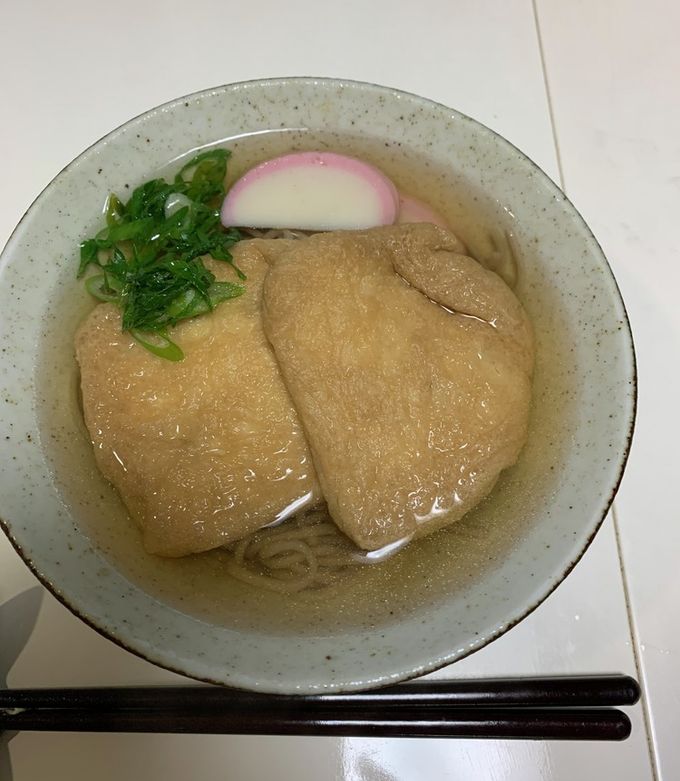 きつねうどんあげ（パナ電圧又は炊飯器）-レシピのメイン写真