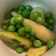 淡竹とえんどう豆の煮物