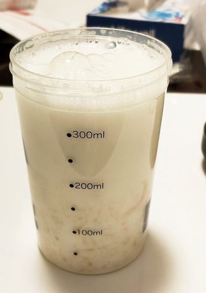 シェイカーで作るバナナミルク-レシピのメイン写真