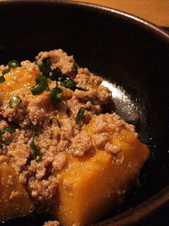 *基本のかぼちゃのそぼろ煮*-レシピのメイン写真