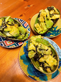 アボカド塩昆布和え-レシピのメイン写真