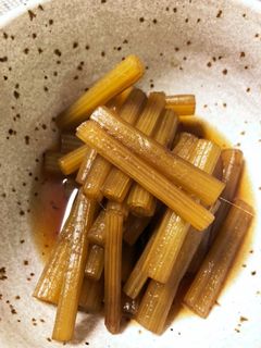 ふきの煮物-レシピのメイン写真