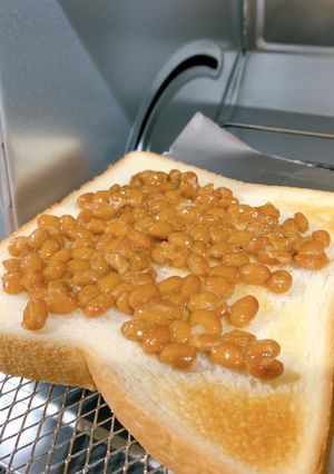 美味しいの！？納豆トースト-レシピのメイン写真