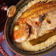 ストウブで炊く 鯛めし