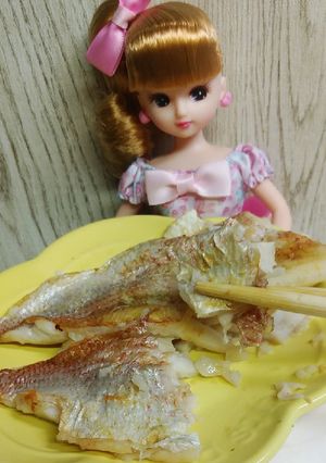 リカちゃん♡れんこ鯛の塩昆布茶焼き*.-レシピのメイン写真