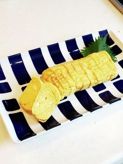 糖質オフ☆お弁当にほんのり甘い卵焼き♪-レシピのメイン写真