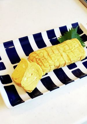 糖質オフ☆お弁当にほんのり甘い卵焼き♪-レシピのメイン写真