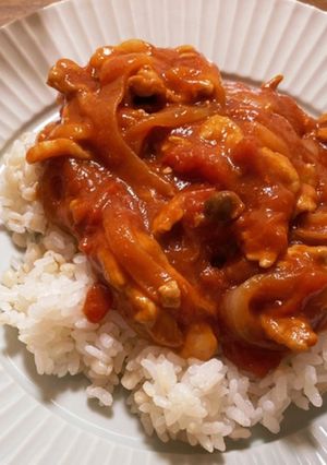 トマトハヤシライス-レシピのメイン写真