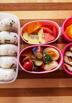 姉妹弁当～2021.4.25～-レシピのメイン写真