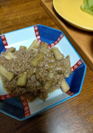 ごぼうはひき肉とカレーで泥臭さをごまかす-レシピのメイン写真