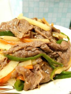 牛肉炒め☆和風味-レシピのメイン写真