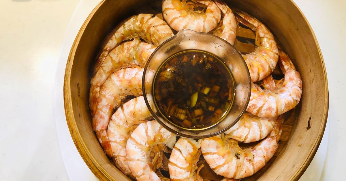 紹興酒漬け中華蒸しエビ by トモQ 【クックパッド】 簡単おいしい