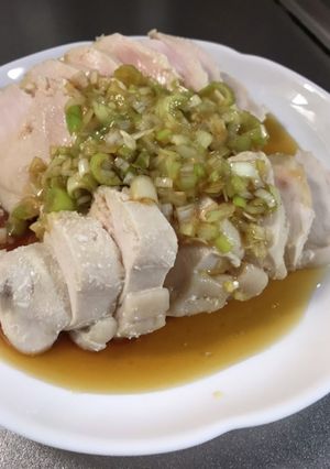 蒸し鶏のネギダレ-レシピのメイン写真