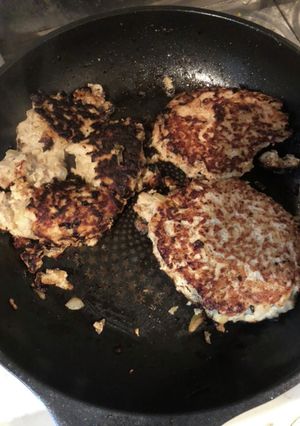 初めて作った、愛溢れしハンバーグ-レシピのメイン写真