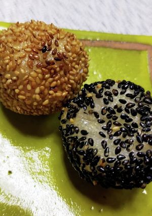 中華デザート 芝麻球(チーマーキュウ)♪-レシピのメイン写真